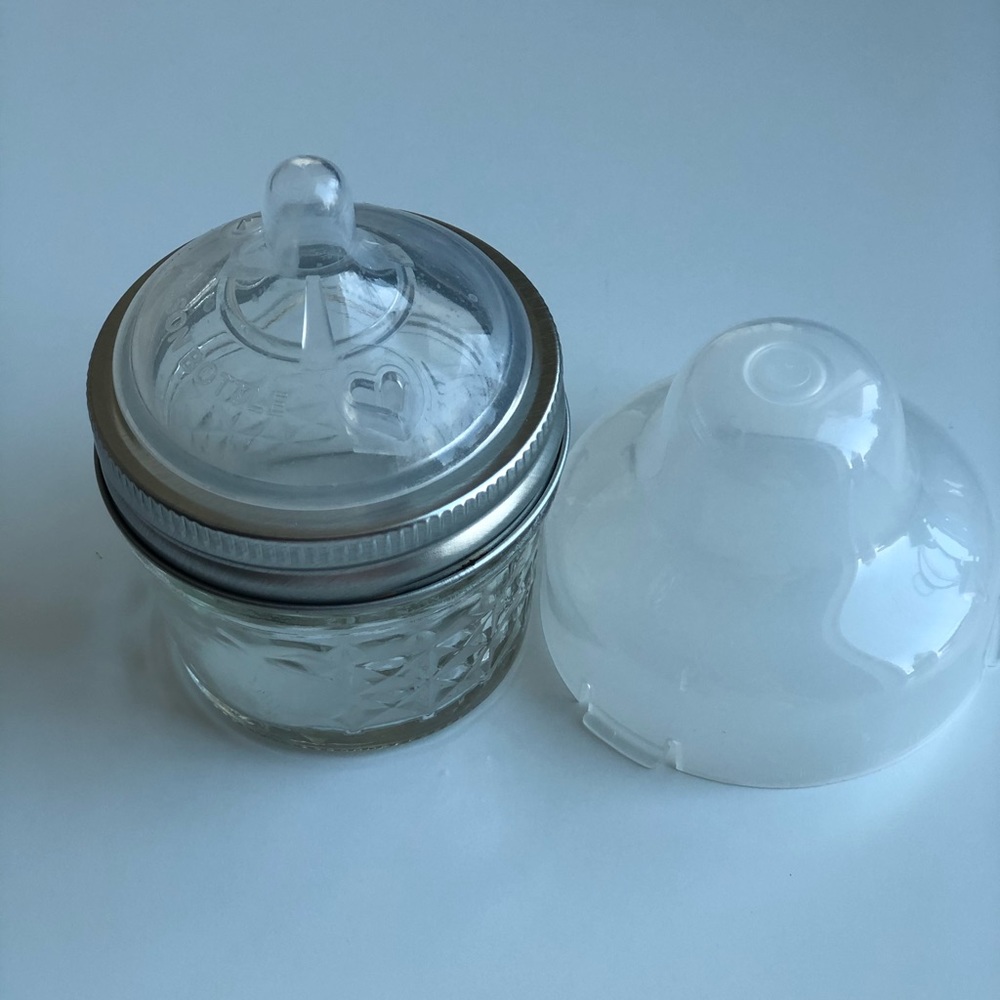 Baby bottle glass